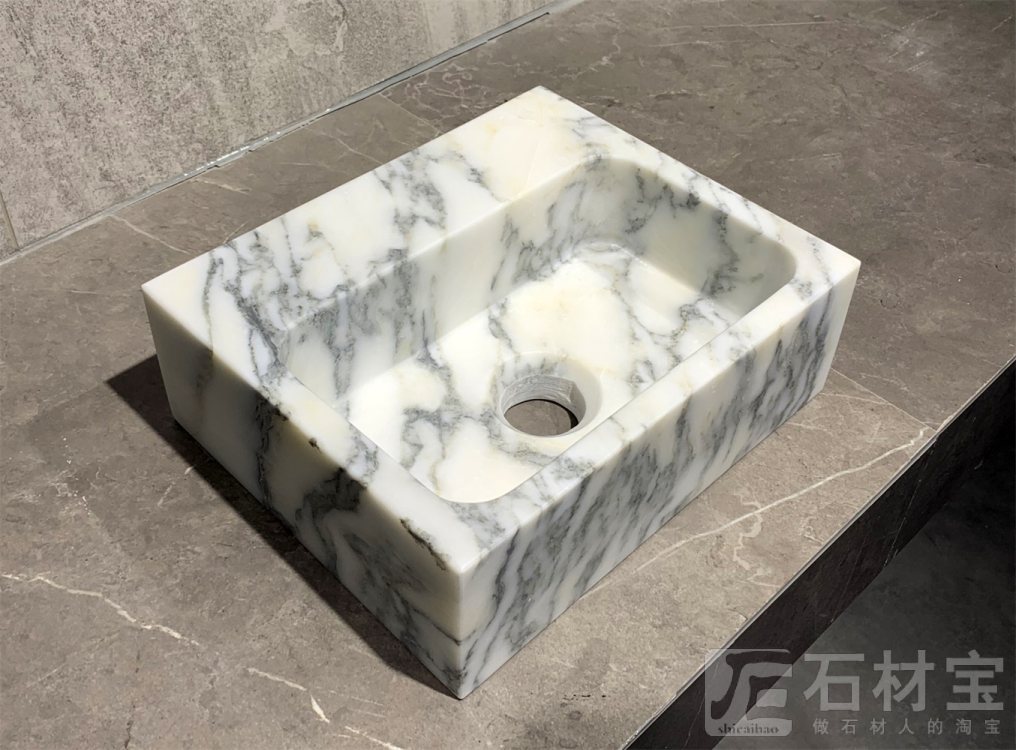 大花白洗手盆