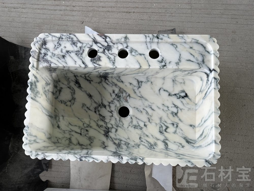 大花白洗手盆