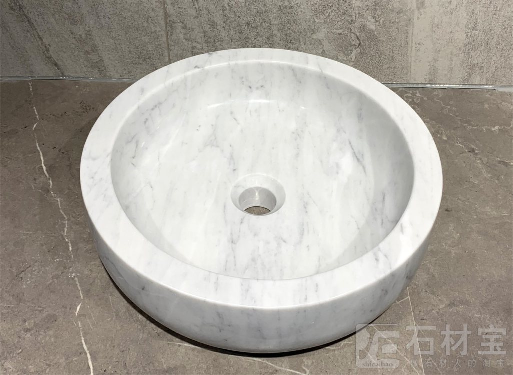 卡拉拉白洗手盆
