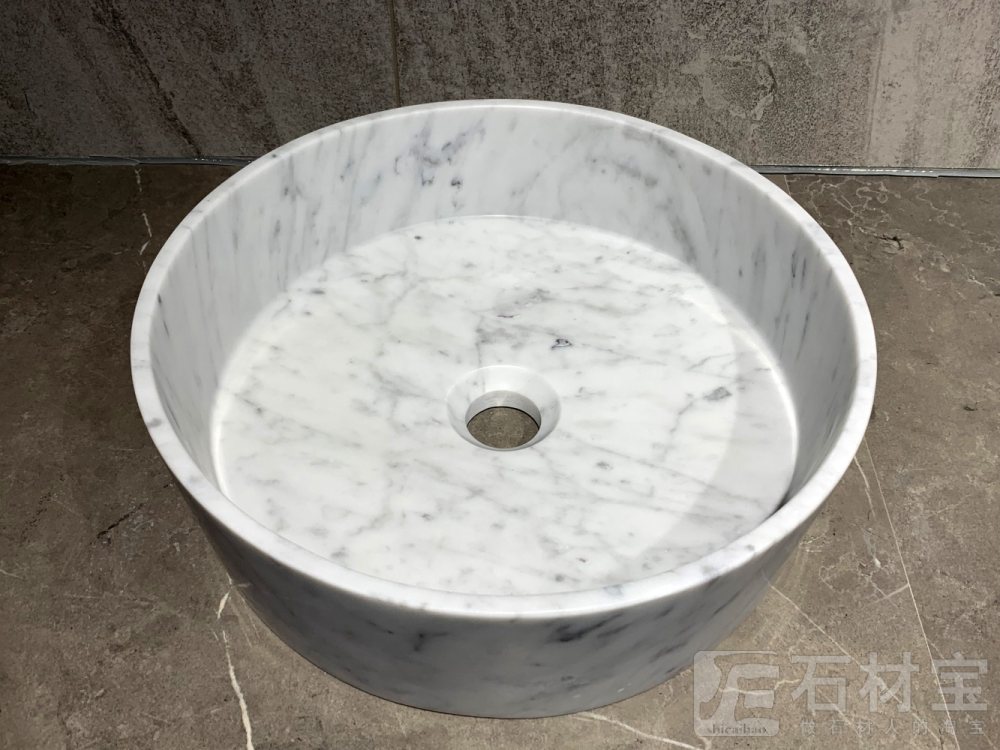 卡拉拉白洗手盆