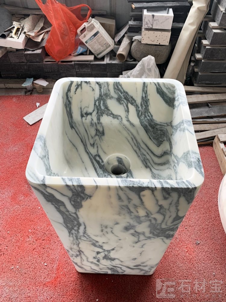 大花白柱盆