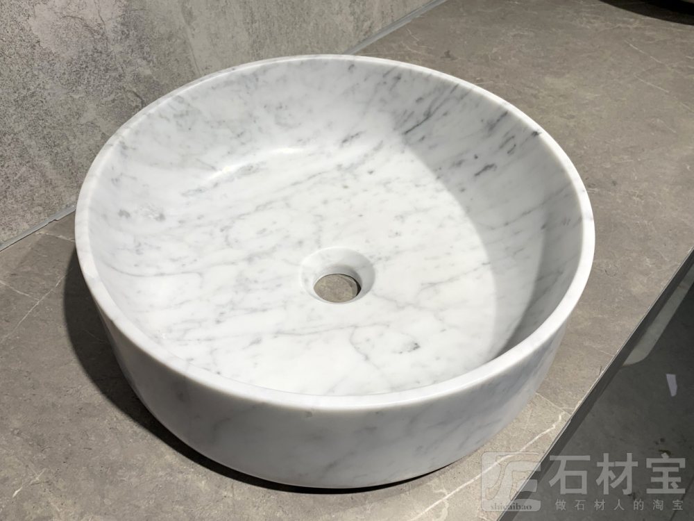 卡拉拉白洗手盆