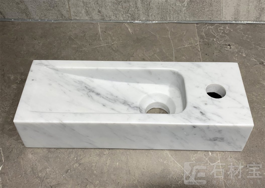 卡拉拉白洗手盆
