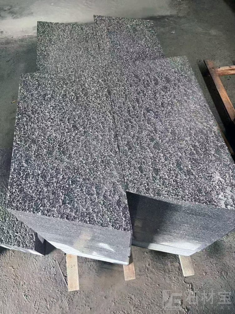 小蓝宝新芝麻黑仿古面
