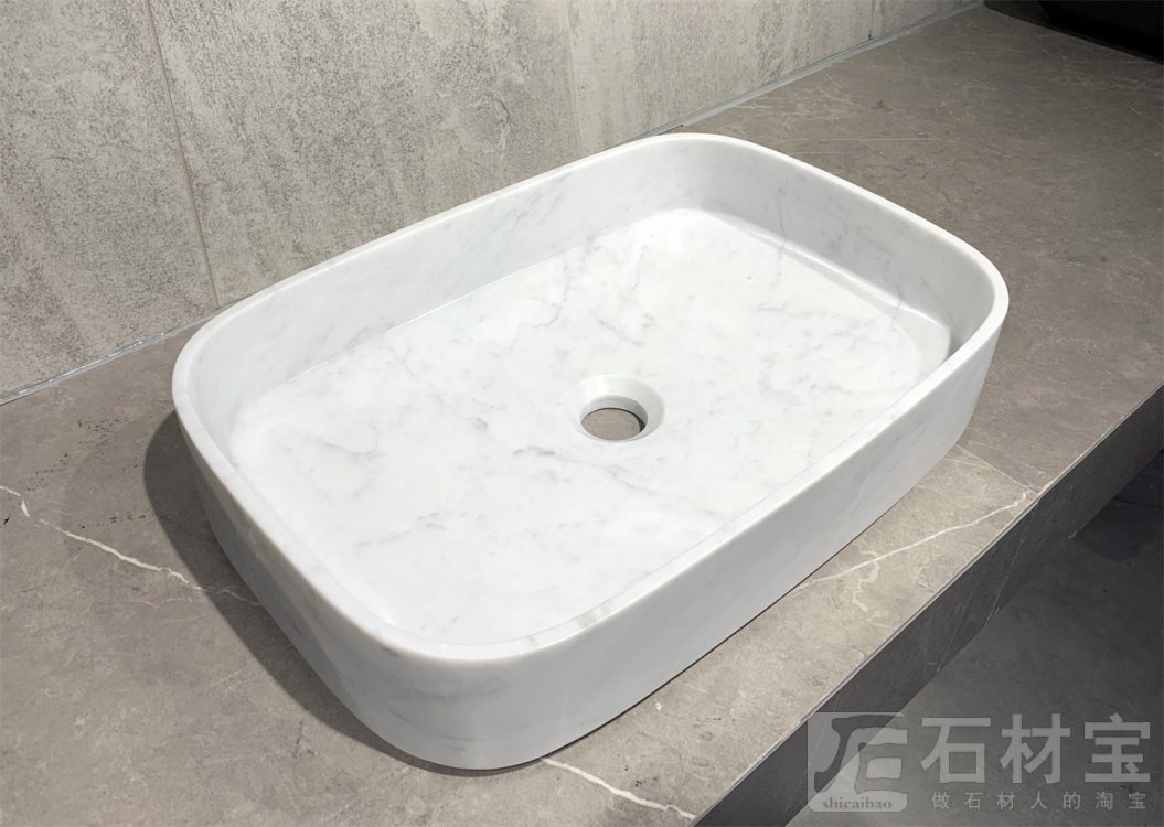 卡拉拉白洗手盆