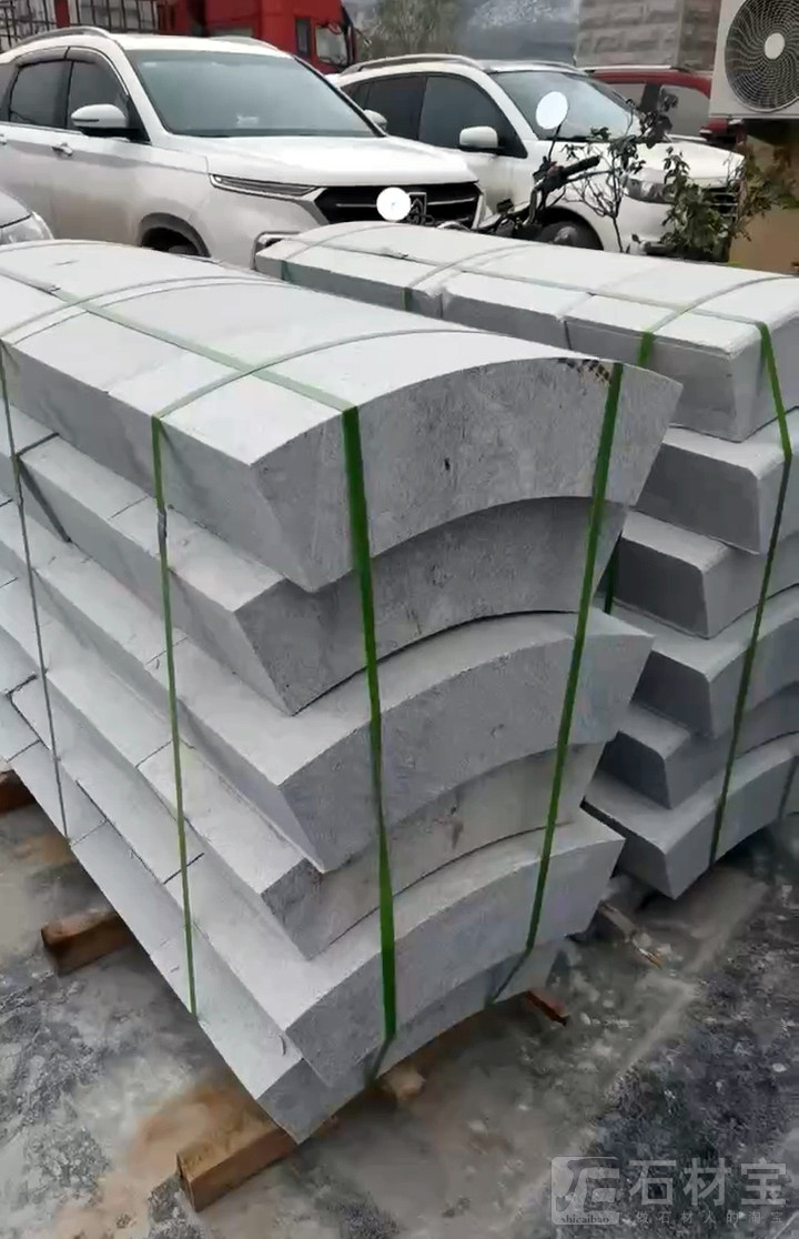 河南芝麻灰路沿石