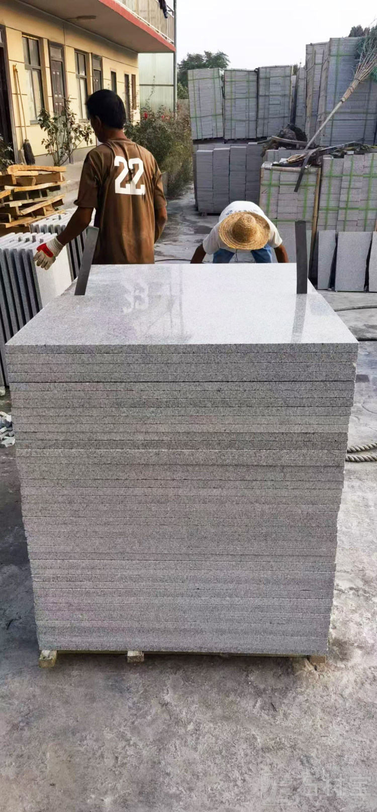 河南芝麻灰大板