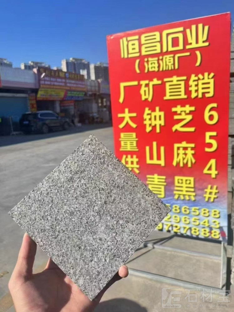 钟山青 芝麻黑 654