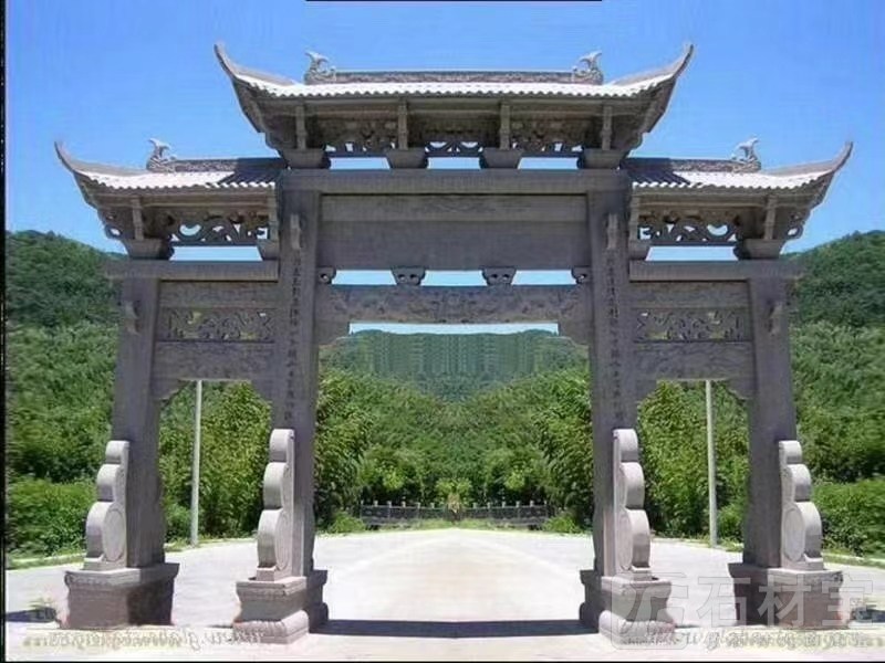 石牌坊   牌楼