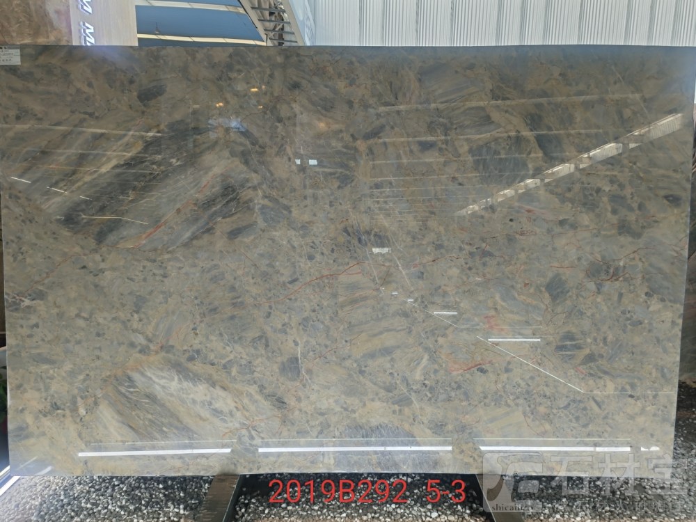 粉色石材就找阿利坦梦幻庄园#蓝金灰