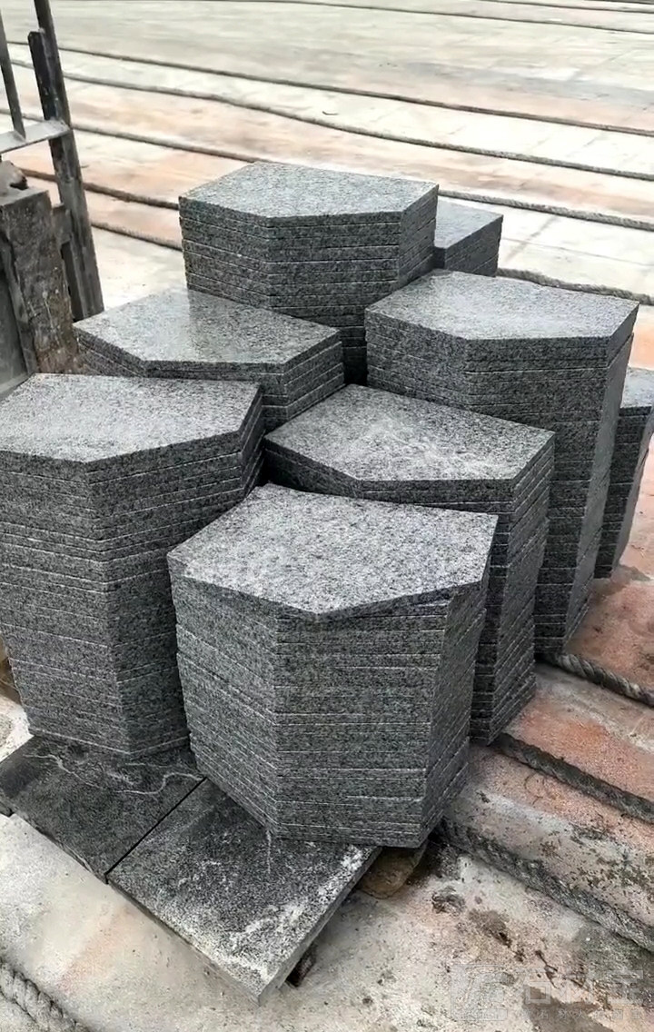 河南芝麻灰冰裂纹(五轴切割)