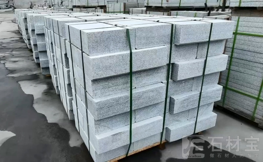 河南芝麻灰路沿石