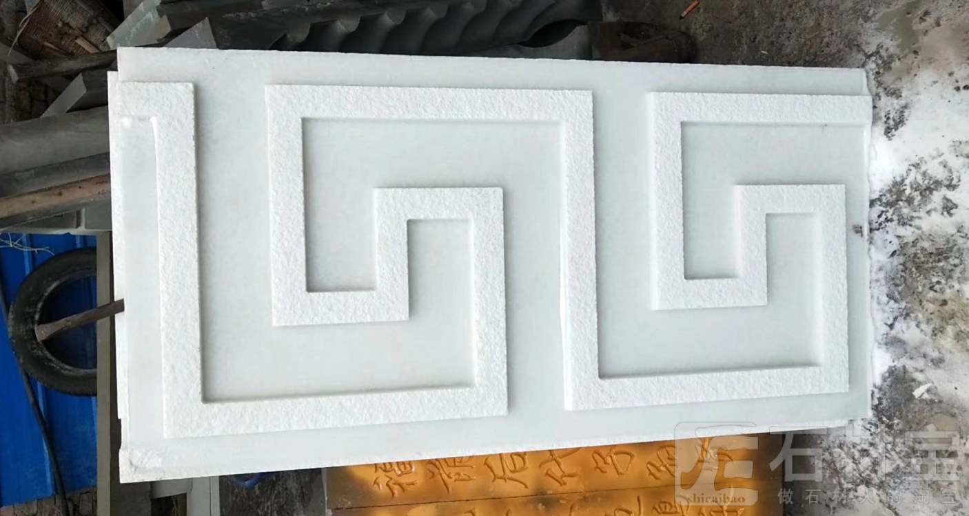 水晶白雕刻