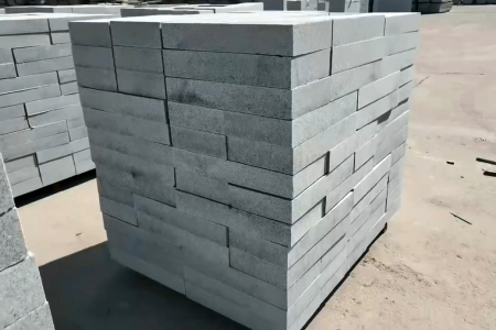 河南芝麻灰8公分小条石