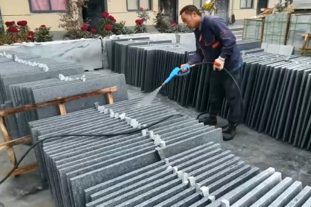 河南芝麻灰大板