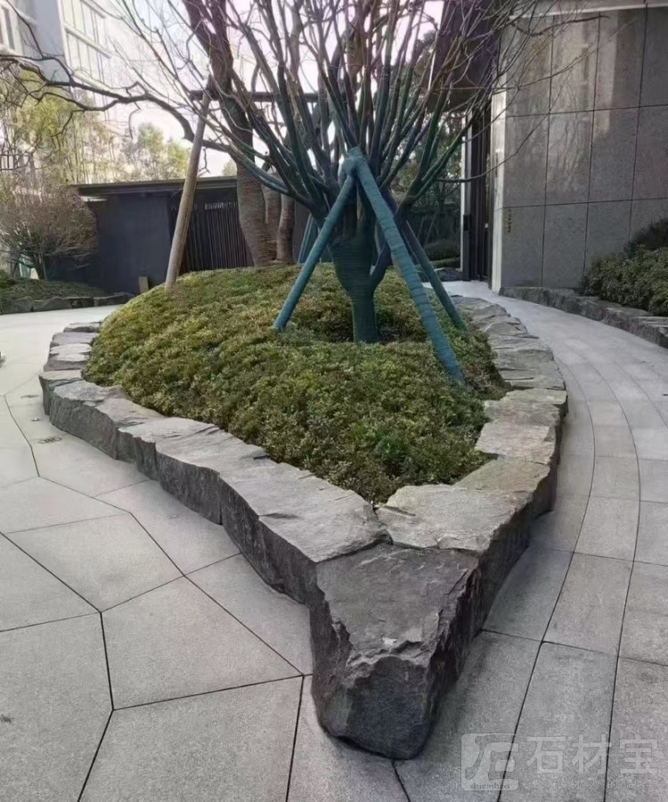 山西黑景石 景墙
