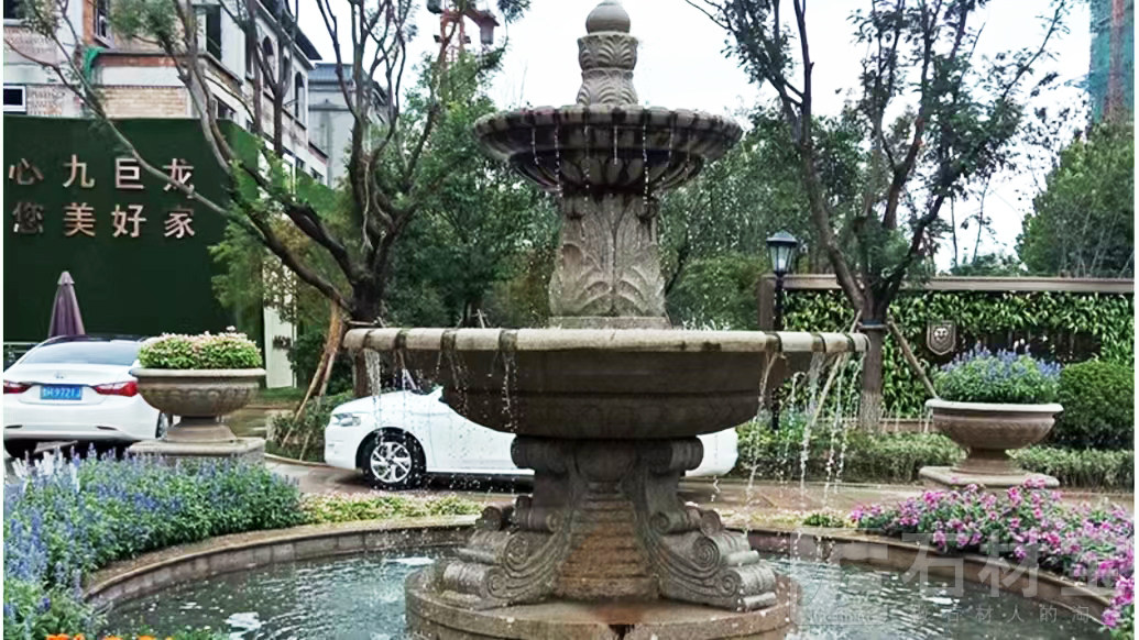 喷水池