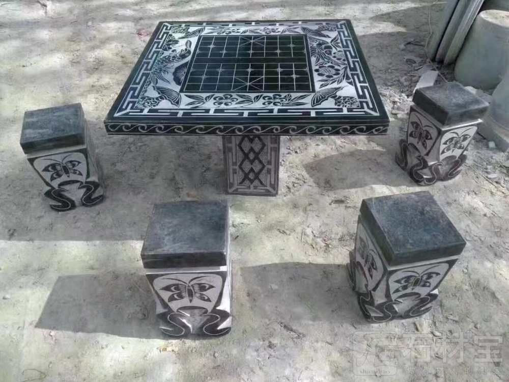 青石桌