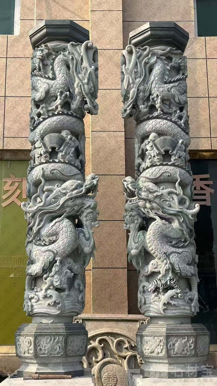 龙纹柱