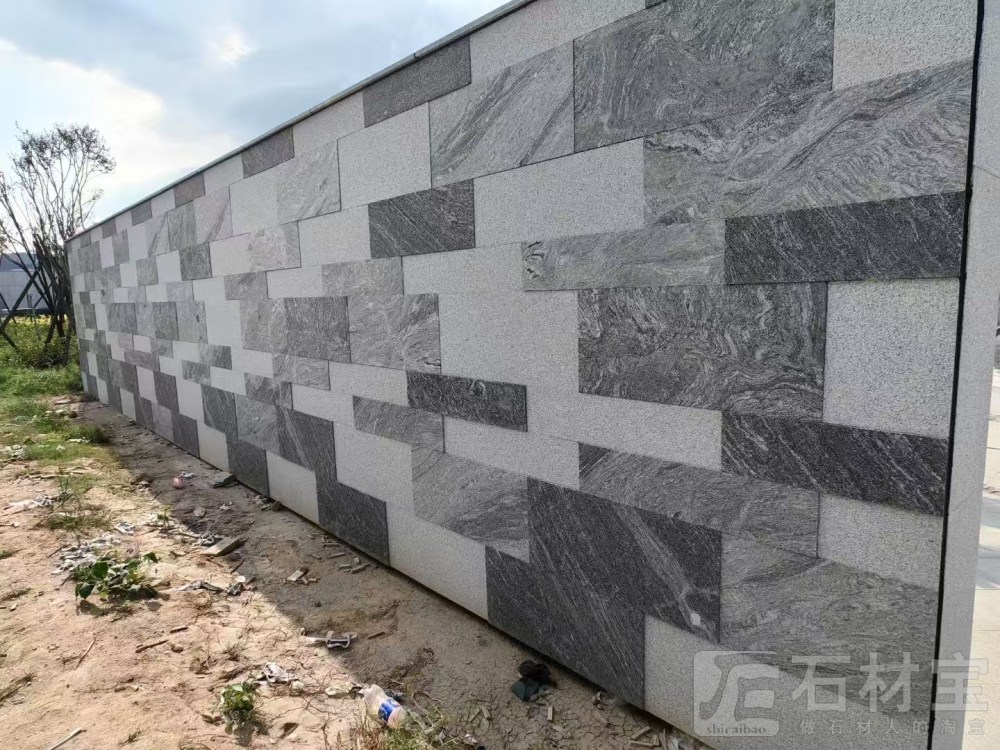 浪涛沙墙面