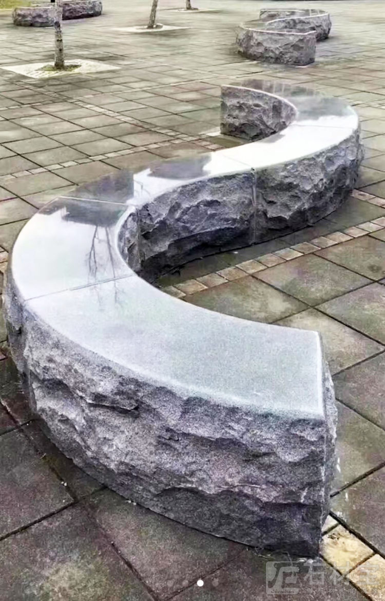 芝麻白石凳