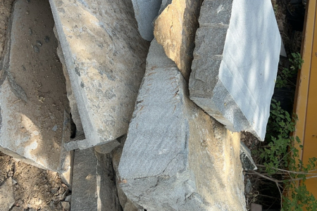 山西黑景石 石皮