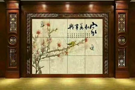 中式酒红仿红木