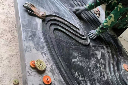 中国黑水景对接磨光