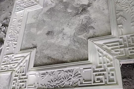 罗田芝麻灰雕刻