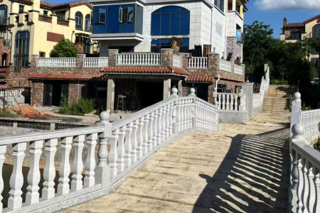 云墨山水栏杆