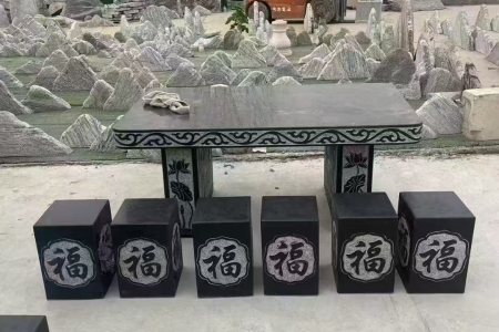 青石桌