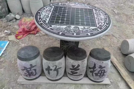 青石桌