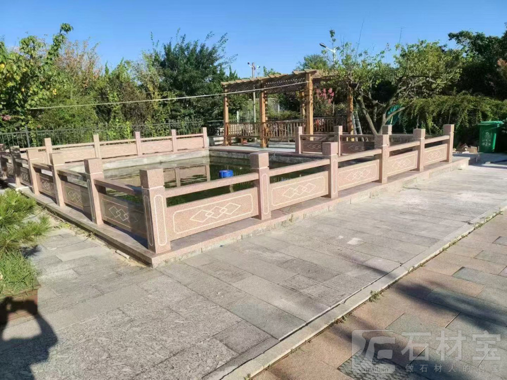 石岛红栏杆