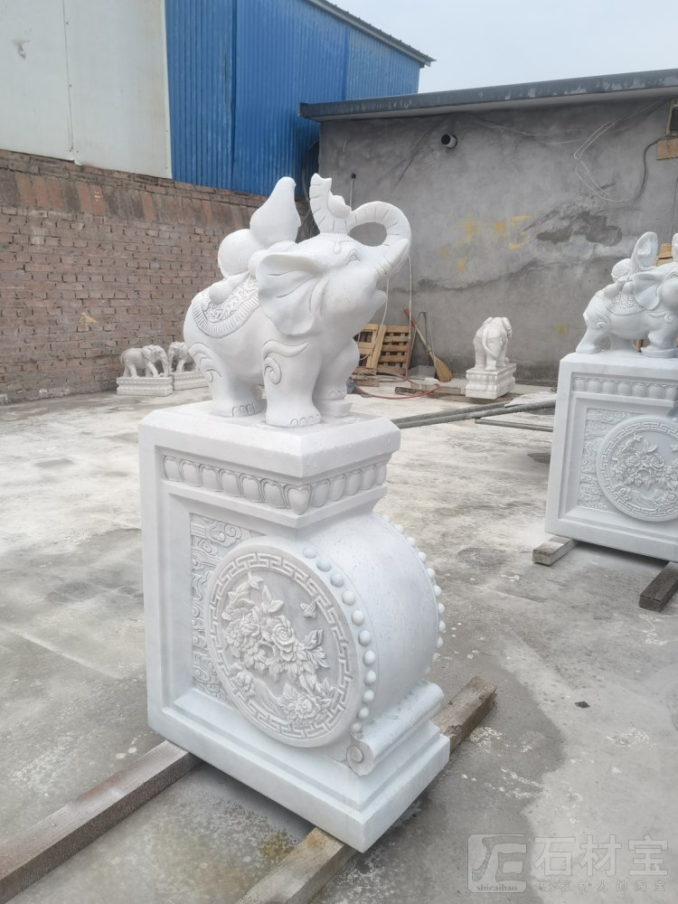 庭院摆件汉白