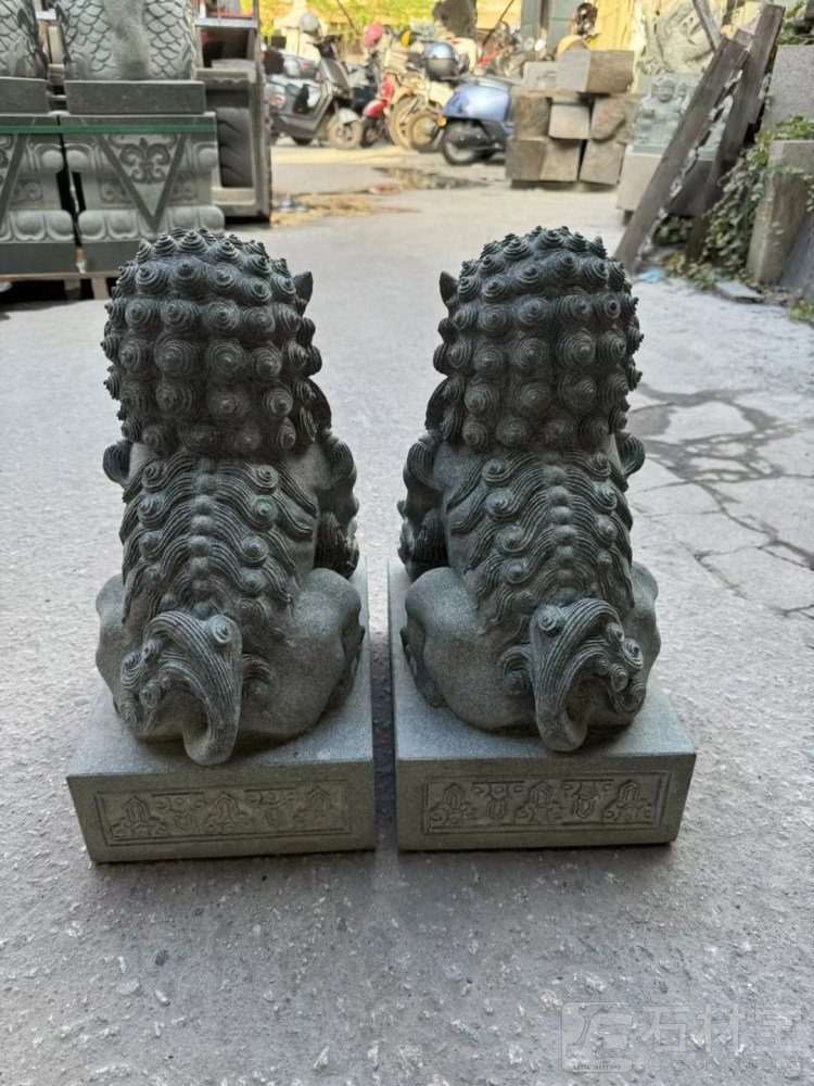 青石狮子石雕南方狮子石头狮子