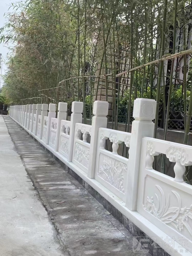 汉白玉石栏杆