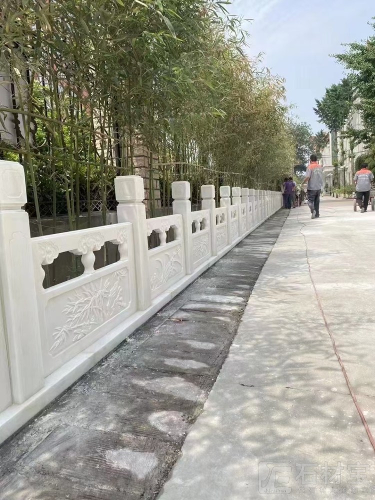 汉白玉石栏杆