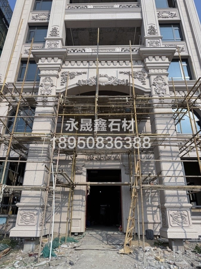 永定红别墅外墙干挂
