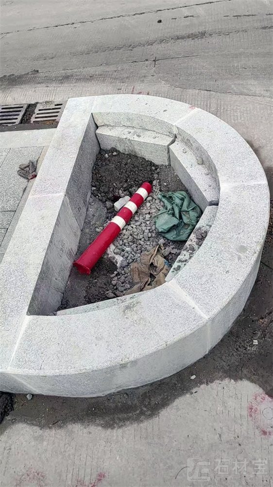 芝麻白路沿石