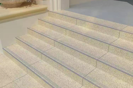 黄锈石楼梯踏步