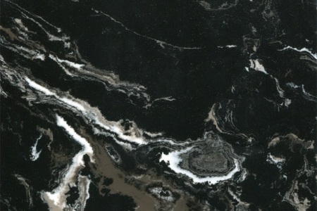 墨玉银花Black jade silver vein