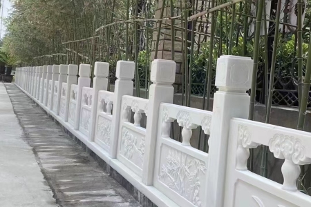 汉白玉石栏杆