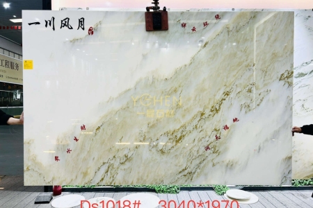 天然山水画背景墙