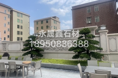 永定红别墅外墙干挂
