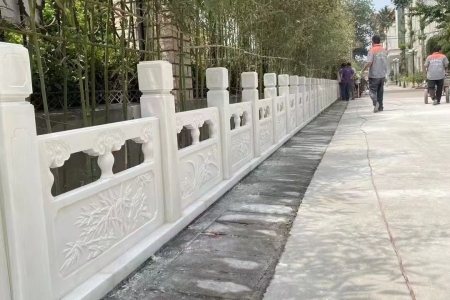 汉白玉石栏杆