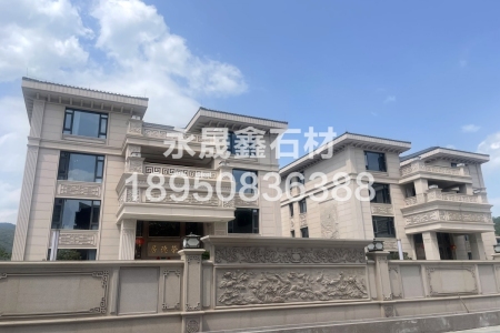 永定红别墅外墙干挂