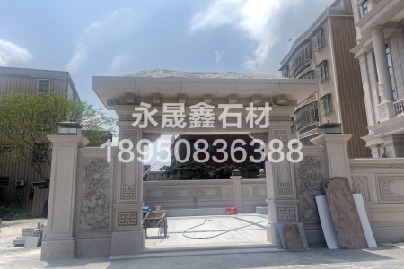 永定红别墅外墙干挂