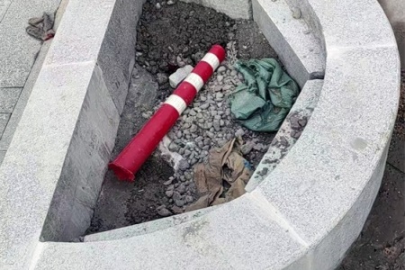 芝麻白路沿石