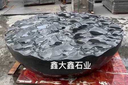 黑金沙整石水波纹