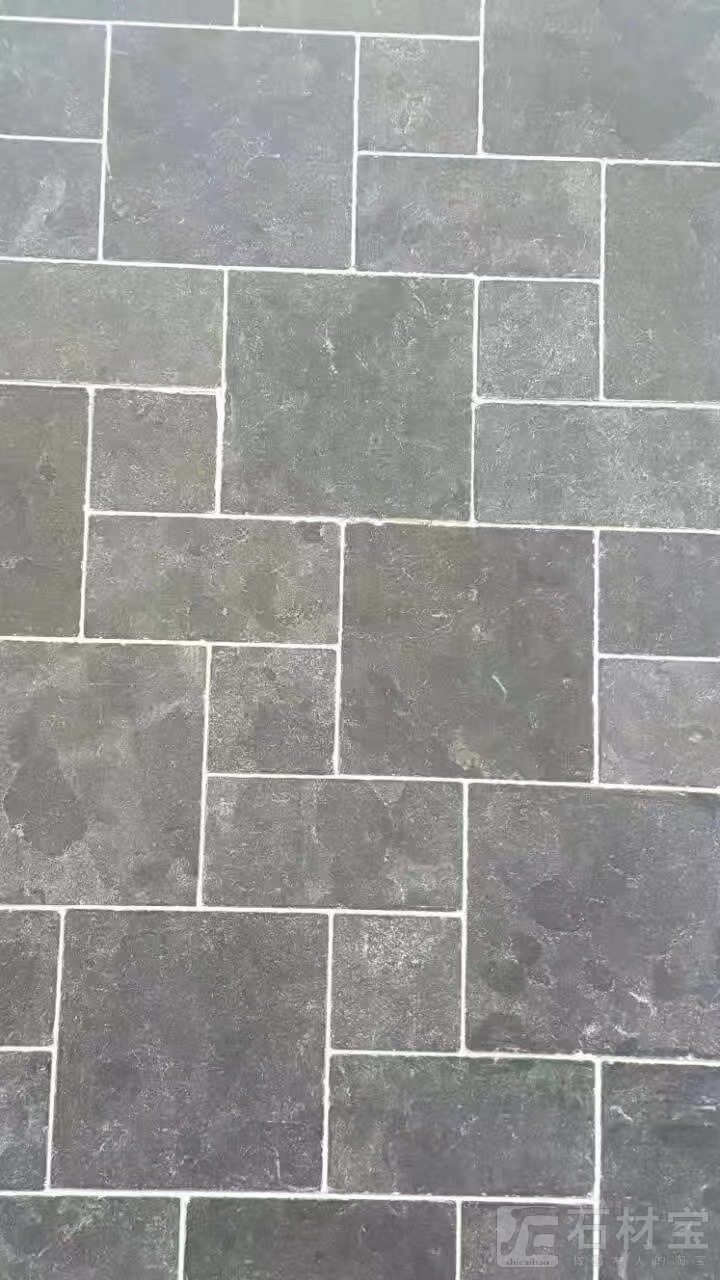 青石地铺石